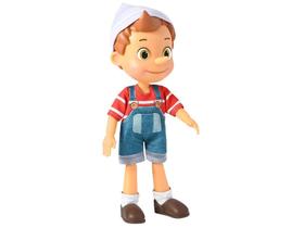 Boneco Pinóquio 32cm com Acessório Baby Brink Boneco Pinóquio 32cm com Acessório Baby Brink