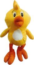 Boneco pintinho amarelo de pelucia lindo 35 cm