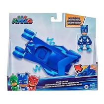 Boneco pj masks menino gato figura e veiculo f2135 hasbro