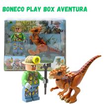 Boneco Play Box Aventura Dinossauro Well Kids