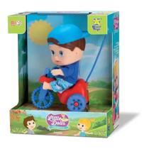 Boneco playground triciclo menino - little dolls - 8111 - Divertoys