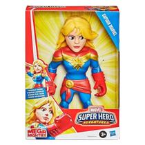 Boneco Playskool Hero Mega Mighty Articulado 25 cm Capitã Marvel - Hasbro Boneco Playskool Hero Mega Mighty Articulado 25 cm Capitã Marvel - Hasbro