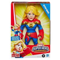 Boneco Playskool Heroes Mega Mighties Capita Marvel E4132 - Hasbro