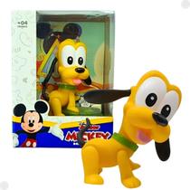 Boneco Pluto Mickey E Amigos Disney Jr Vinil 12cm 3296 - Lider