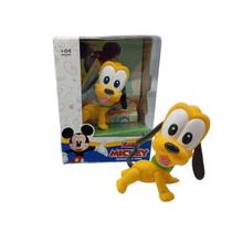 Boneco Pluto Mickey E Amigos Disney Jr Vinil - 12Cm - Lider