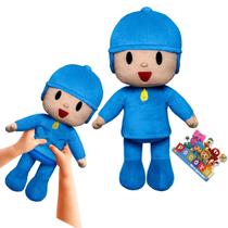 Boneco Pocoyo Pelúcia Fofinha Brinquedo Turma do Pocoyo