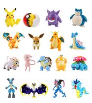 Boneco pokemon articulado dentro da pokebola escolha