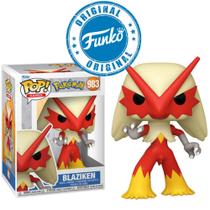 Boneco Pokémon Blaziken Pop Funko 983 - 889698751889
