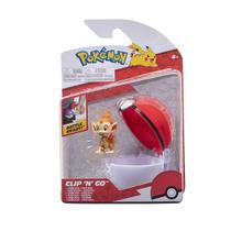 Boneco Pokémon Chimchar + Poké Ball - Sunny Brinquedos