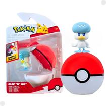 Boneco Pokémon De Batalha Quaxly Com Poké bola 03427B - Sunny Brinquedos