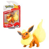 Boneco Pokémon Flareon - Figura De Batalha - Sunny 2782