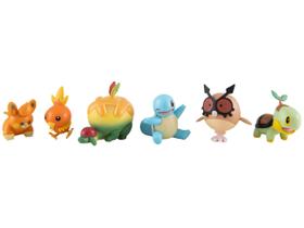 Boneco Pokemon Pack de Batalha 6 Unidades