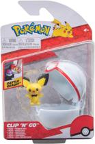 Boneco Pokémon Pichu + Pokebola Premier