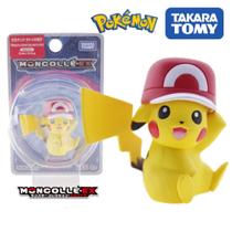 Boneco Pokemon Pikachu Com Bone - Takara Tomy