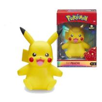Boneco pokemon pikachu em vinil - sunny