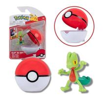 Boneco Pokémon Treecko + PokéBola SUNNY 2606