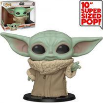 Boneco Pop Brinquedo Star Wars Mandalorian Super Sized 10 Baby Yoda The Chil 369 - Funko