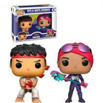 Boneco Pop Fortnite 5 Ryu And Brite Bomber 2Pack