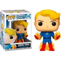 Boneco Pop Funko Human Torch Fantactic Four 568