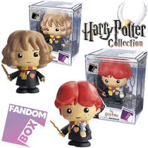Boneco Pop Hermione e Ron Weasley Coleção Fandom Box Boneco Pop Hermione e Ron Weasley Coleção Fandom Box