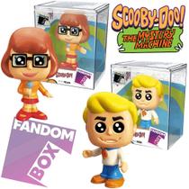 Boneco Pop Linha Scooby Doo Figura Velma e Fred Fandom Box