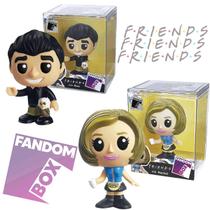 Boneco Pop Ross e Rachel Série de TV Friends Fandom Box