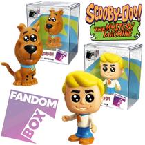 Boneco Pop Scooby Doo e Fred Coleção Figura Fandom Box