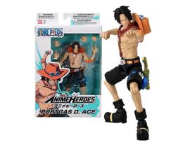 Boneco Portgas D. Ace One Piece Anime Heroes - Bandai Boneco Portgas D. Ace One Piece Anime Heroes - Bandai