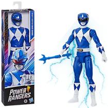 Boneco Power Ranger Azul E8903 Original Hasbro - 30 cm