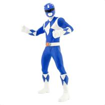 Boneco Power Ranger Azul Gigante 40CM Articulado +De 3 Anos Mimo Toys - 0850