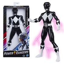 Boneco Power Ranger Preto E7898 Original Hasbro - 25 cm Boneco Power Ranger Preto E7898 Original Hasbro - 25 cm