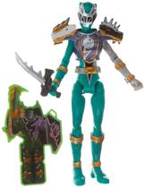Boneco Power Rangers Dino Fury Cosmic Armor Green - 15cm