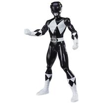 Boneco Power Rangers Mighty Morphin Preto - 24 cm - Hasbro