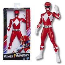 Boneco Power Rangers Vermelho - Figura de Ação 25cm - Hasbro