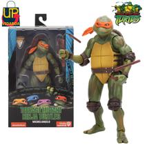 Boneco Premium Articulado Michelangelo Tartarugas Ninjas 16cm action figure Boneco Premium Articulado Michelangelo Tartarugas Ninjas 16cm action figure