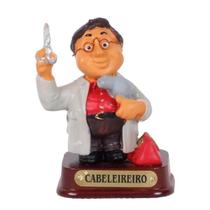 Boneco Profissional Cabeleireiro Miniatura Decoração 8cm Boneco Profissional Cabeleireiro Miniatura Decoração 8cm
