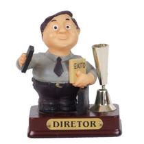 Boneco Profissional Diretor Miniatura p/Caneta 8cm