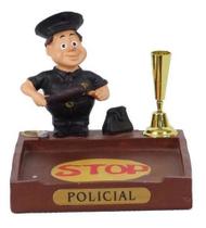 Boneco Profissional Policial P/ Caneta Decoração 8cm Boneco Profissional Policial P/ Caneta Decoração 8cm