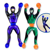 Boneco Que Gruda Na Parede Ninja Geleca Infantil Brinquedo - Boneco Que Gruda Na Parede Ninja Geleca Infantil Brinquedo -
