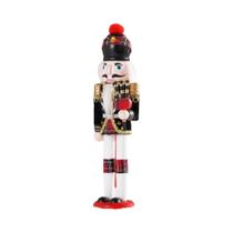 Boneco Quebra-Nozes De Madeira Pintado À Mão De 30CM Modelo Soldado De Nozes Artesanato Decoração De Boneco Quebra-Nozes De Madeira Pintado À Mão De 30CM Modelo Soldado De Nozes Artesanato Decoração De