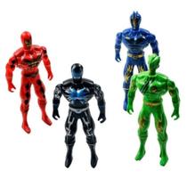 Boneco ranger hero squad herois figura de ação colors - power ranger