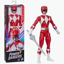 Boneco Ranger Vermelho Power Rangers Mighty Morphin 30cm