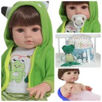 Boneco Reborn Arthur Sapinho 100% Vinil Bolsa Acessórios Boneco Reborn Arthur Sapinho 100% Vinil Bolsa Acessórios