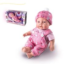 Boneco reborn bebe menino nenem ribron bebezinho realista com detalhes bb real bebezao realistico - Milk Brinquedos