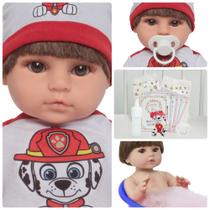 Boneco Reborn Bebê Príncipe Arthur Com Acessórios Pelúcia