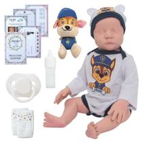 Boneco Reborn Masculino Levi Carequinha Pode Dar Banho