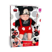 BONECO RECÉM NASCIDO MICKEY MOUSE 5161 ROMA Presente Dia das Crianças BONECO RECÉM NASCIDO MICKEY MOUSE 5161 ROMA Presente Dia das Crianças