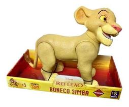 Boneco Rei Leão Simba 55cm Articulado Gigante Original C/nf