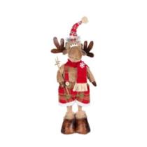 Boneco Rena do Papai Noel Enfeite de Natal 60cm