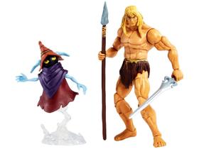 Boneco Revelation He-Man and The Masters of the - Universe Savage com Acessórios 2 Bonecos Mattel Boneco Revelation He-Man and The Masters of the - Universe Savage com Acessórios 2 Bonecos Mattel
